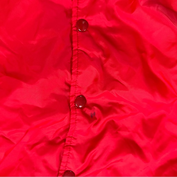 VTG 90s y2k antigua windbreaker jacket red Mickey Mouse golf men xlarge made USA - Picture 4 of 5